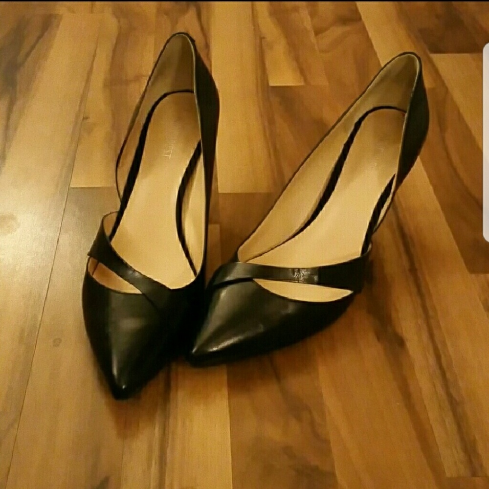 Nine West Size 10 Black Heels